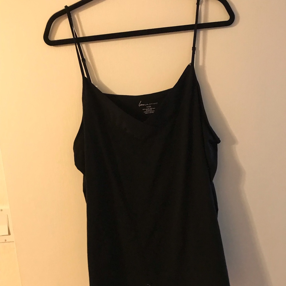 Lane Bryant Black 18/20 Tank Top